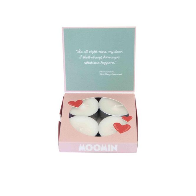 Hovedbilde Pluto Design - Telys med duft 4-pk - Moomin Love