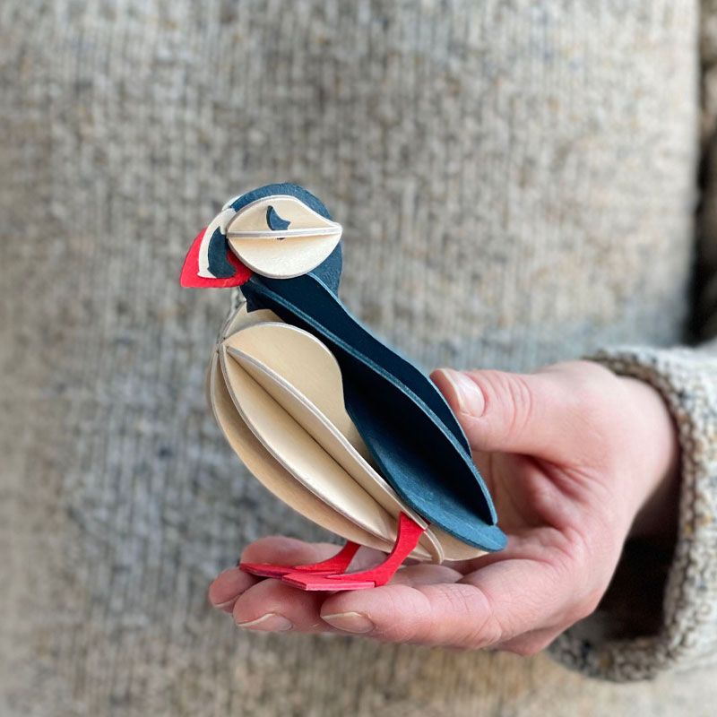 Lovi - Lundefugl 10 cm - Blue Mix