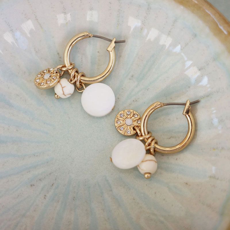 A&C - Solstice øreringer med bunch - G