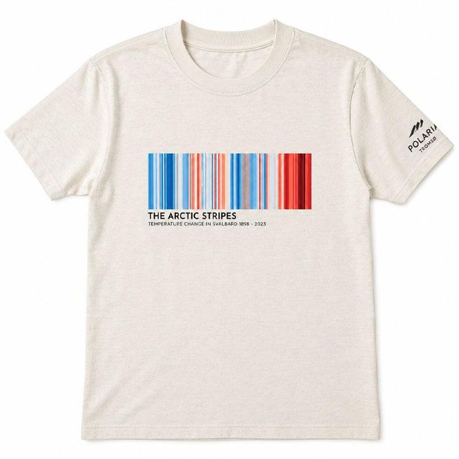 Hovedbilde Polaria - T-skjorte - The Arctic Stripes